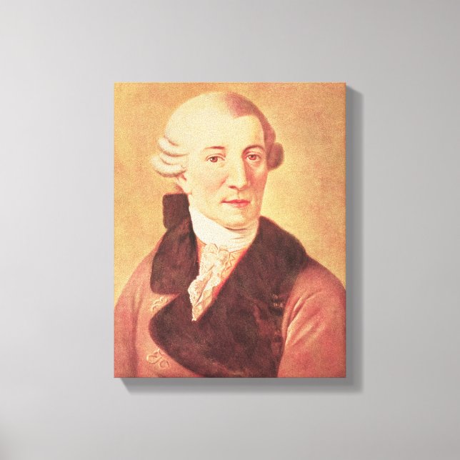 Joseph Haydn Canvas Print (Front)