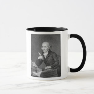 Joseph Haydn engraved by Schiavonnetti, 1792 Mug