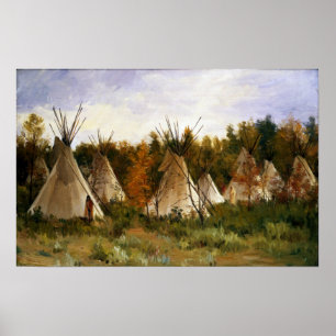 Joseph Henry Sharp The Summer Camp Poster