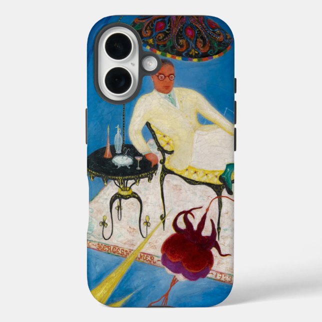 Joseph Hergesheimer by Florine Stettheimer Case-Mate iPhone Case (Back)