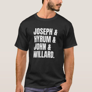 Joseph Hyrum John and Willard Liberty Four LDS T-Shirt