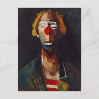 Joseph Kutter Clown Portrait