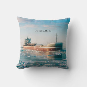 Joseph L. Block square pillow