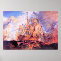 Joseph Mallord Turner - Battle of Trafalgar 2