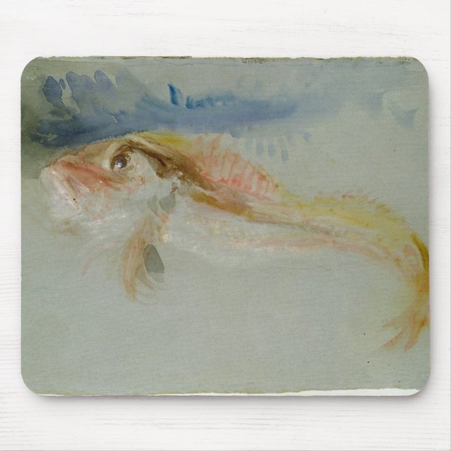 Joseph Mallord William Turner | A Gurnard Mouse Pad (Front)