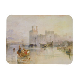 Joseph Mallord William Turner Caernarvon Castle Magnet