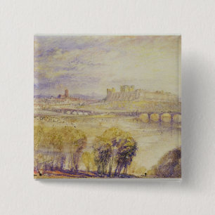 Joseph Mallord William Turner   Carlisle, c.1832 ( 15 Cm Square Badge
