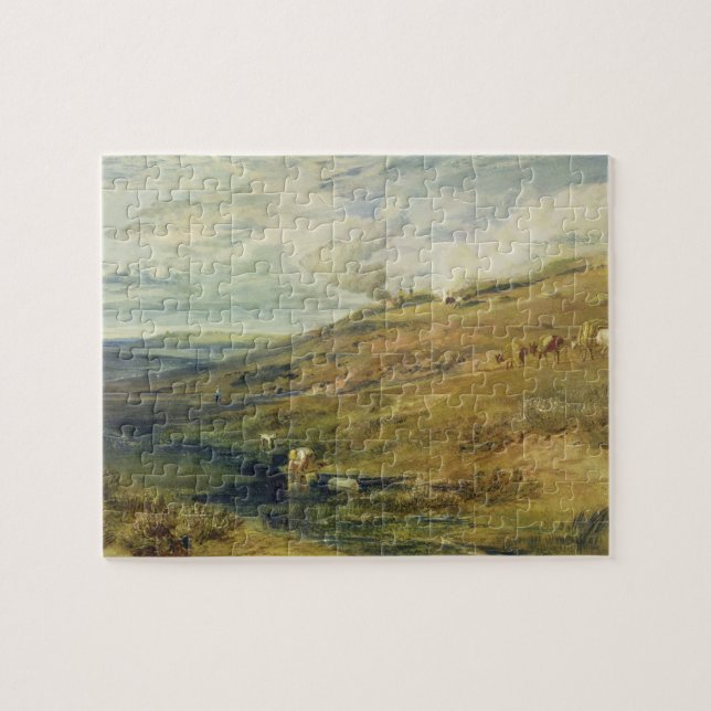 Joseph Mallord William Turner | Dartmoor: The Sour Jigsaw Puzzle (Horizontal)