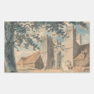 Joseph Mallord William Turner - Dent de Lion Rectangular Sticker