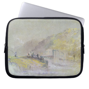 Joseph Mallord William Turner Foul by God: River Laptop Sleeve