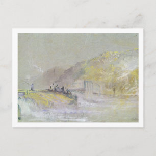Joseph Mallord William Turner   Foul by God: River Postcard