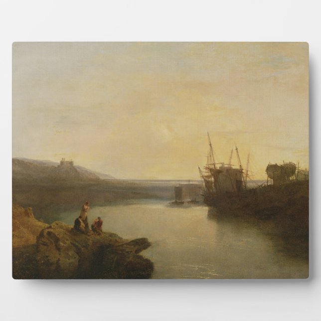 Joseph Mallord William Turner | Harlech Castle, fr Plaque (Front)