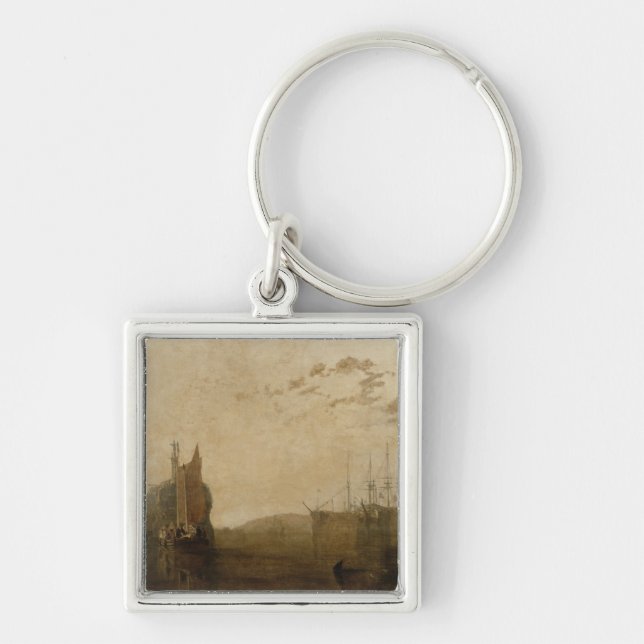 Joseph Mallord William Turner | Hulks on the Tamar Key Ring (Front)