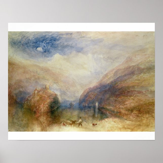 Joseph Mallord William Turner | Lake of Brienz (w/ Poster (Front)