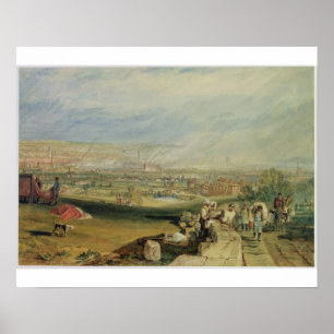 Joseph Mallord William Turner   Leeds (w/c on wove Poster