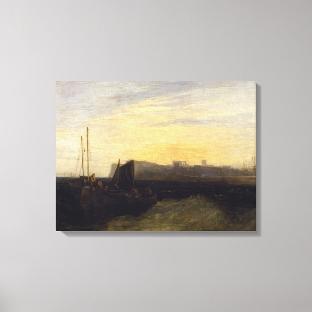 Joseph Mallord William Turner | Margate, c.1808 Canvas Print (Front)