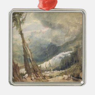 Joseph Mallord William Turner   Mere de Glace, in Metal Tree Decoration