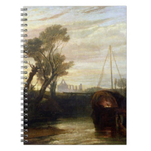 Joseph Mallord William Turner Newark Abbey, 1807 Spiral Notebook