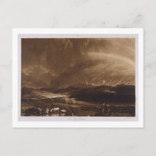 Joseph Mallord William Turner Peat Bog, Scotland Postcard