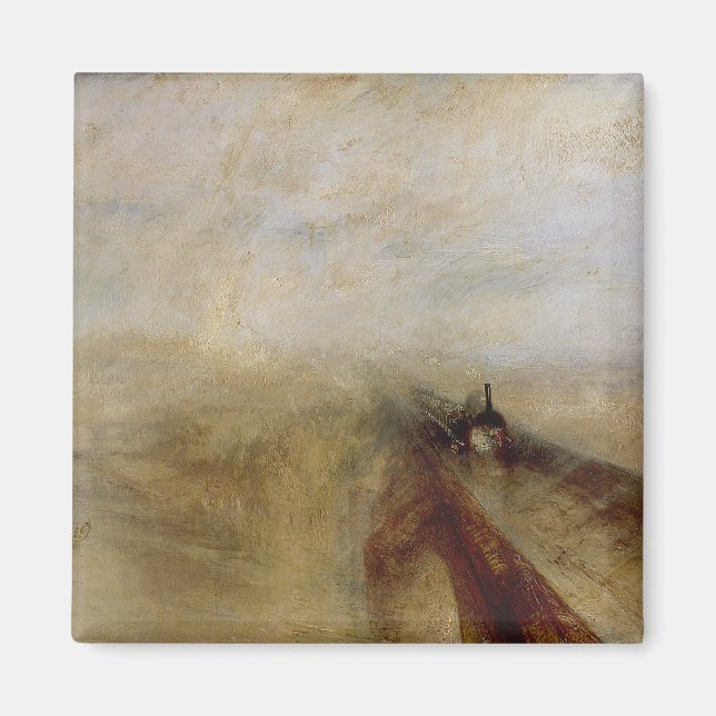Joseph Mallord William Turner | Rain Steam and Spe Magnet (Front)