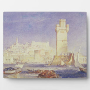 Joseph Mallord William Turner   Rhodes, c.1823-24  Plaque