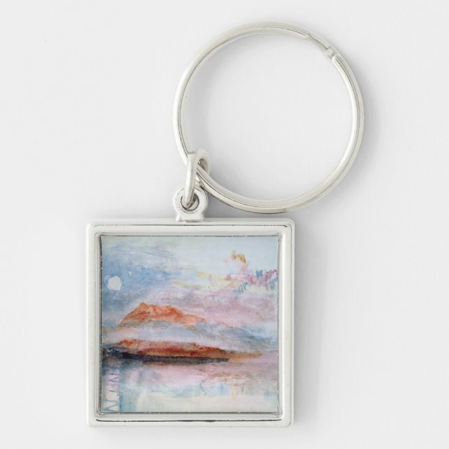Joseph Mallord William Turner | Righi, after 1830 Key Ring (Front)