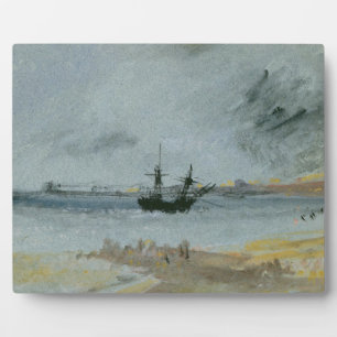 Joseph Mallord William Turner   Ship Aground, Brig Plaque