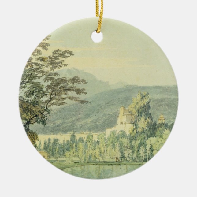 Joseph Mallord William Turner | Sir William Hamilt Ceramic Tree Decoration (Front)