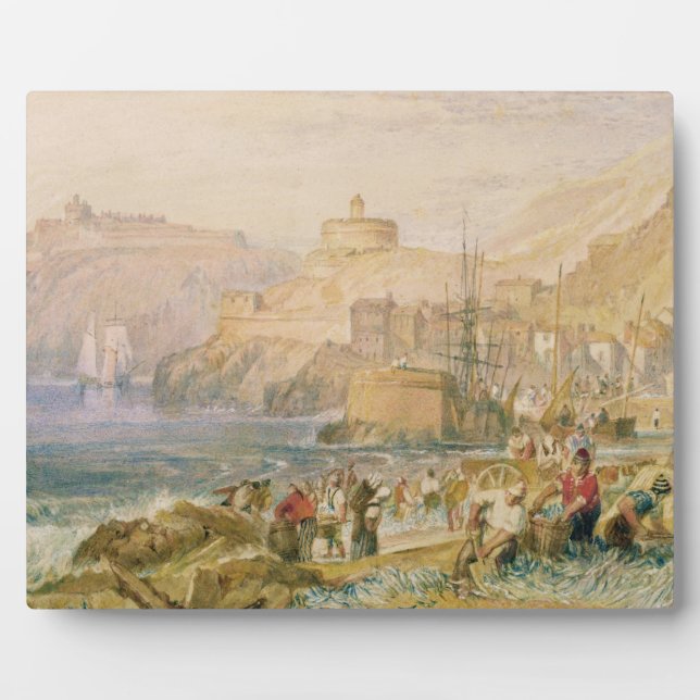 Joseph Mallord William Turner | St. Mawes, Cornwal Plaque (Front)