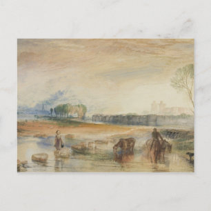 Joseph Mallord William Turner -Sunset and Moonrise Postcard