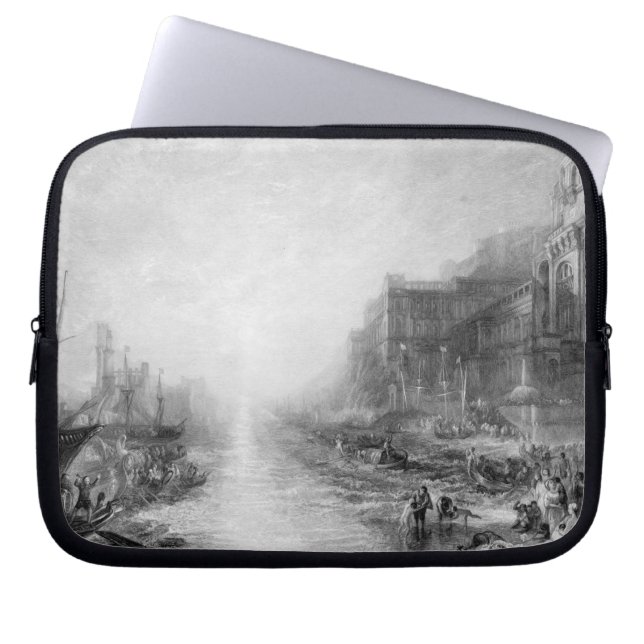 Joseph Mallord William Turner | The Embarkation of Laptop Sleeve (Front)