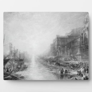 Joseph Mallord William Turner   The Embarkation of Plaque