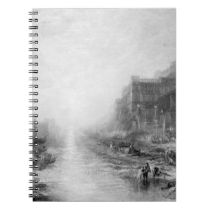 Joseph Mallord William Turner The Embarkation of Spiral Notebook