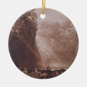 Joseph Mallord William Turner   The Fall of the Cl Ceramic Tree Decoration