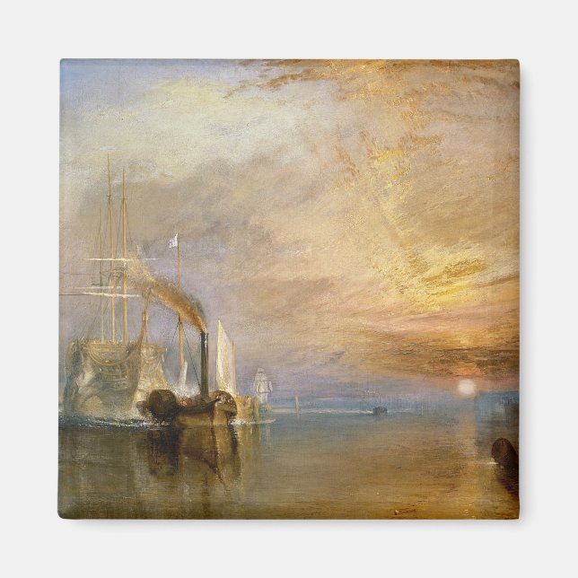 Joseph Mallord William Turner | The "Fighting Teme Magnet (Front)