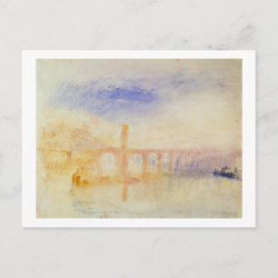 Joseph Mallord William Turner   The Moselle Bridge Postcard