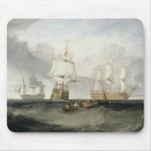 Joseph Mallord William Turner The 'Victory' Retu Mouse Pad