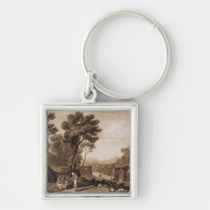 Joseph Mallord William Turner The Woman and Tamb Key Ring