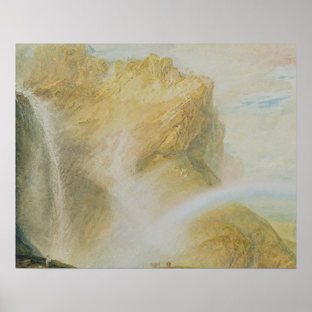 Joseph Mallord William Turner | Upper Falls of the Poster (Front)