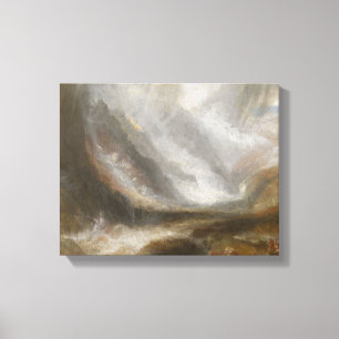 Joseph Mallord William Turner - Valley of Aosta Canvas Print