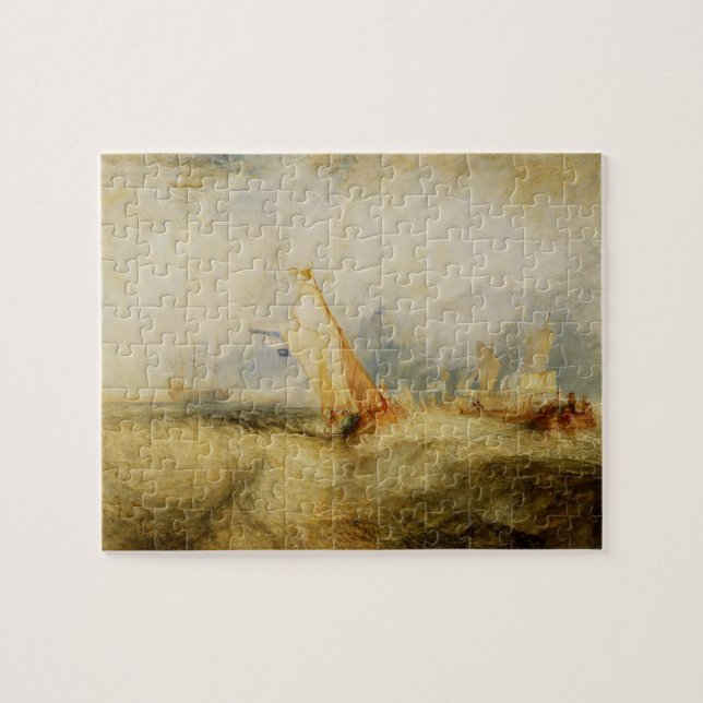 Joseph Mallord William Turner | Van Tromp Going Ab Jigsaw Puzzle (Horizontal)