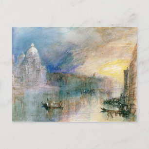 Joseph Mallord William Turner   Venice: Grand Cana Postcard