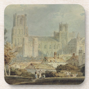 Joseph Mallord William Turner View of Ely Cathed Coaster