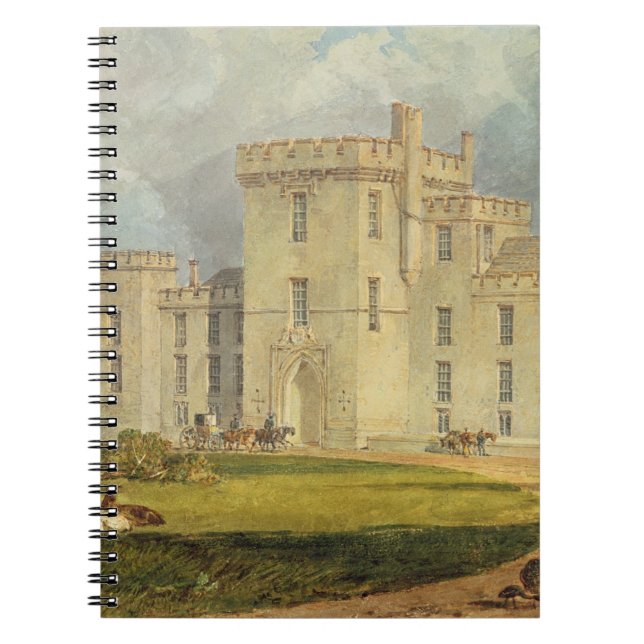 Joseph Mallord William Turner | View of Hampton Co Notebook (Front)
