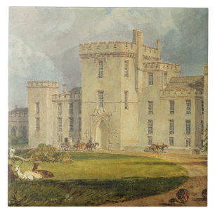 Joseph Mallord William Turner View of Hampton Co Tile