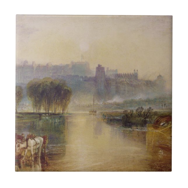 Joseph Mallord William Turner | Windsor Castle Tile (Front)
