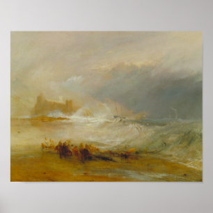 Joseph Mallord William Turner - Wreckers Poster