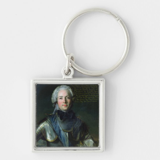 Joseph-Marie  Duc de Boufflers Key Ring (Front)