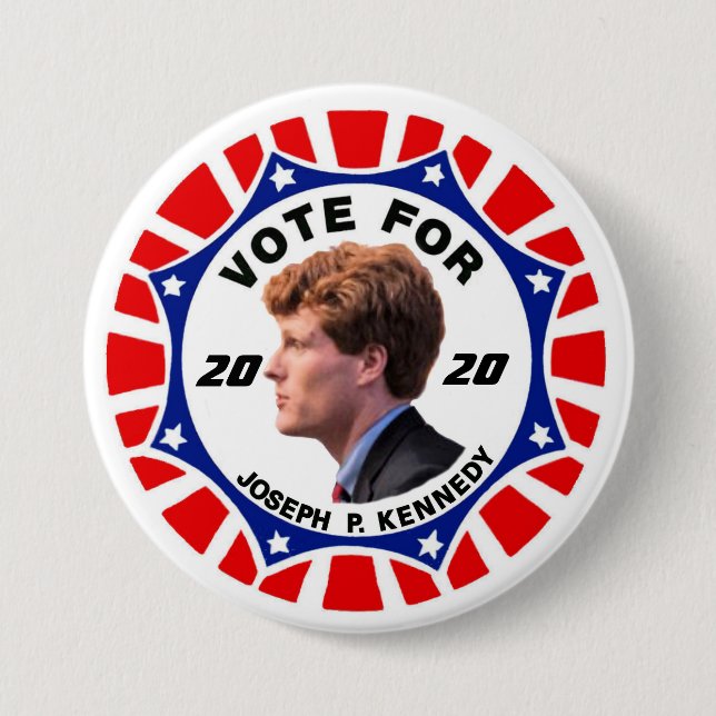 Joseph P. Kennedy for President 7.5 Cm Round Badge (Front)