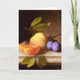 Joseph Peter Wilms - Peaches and Plums Card
